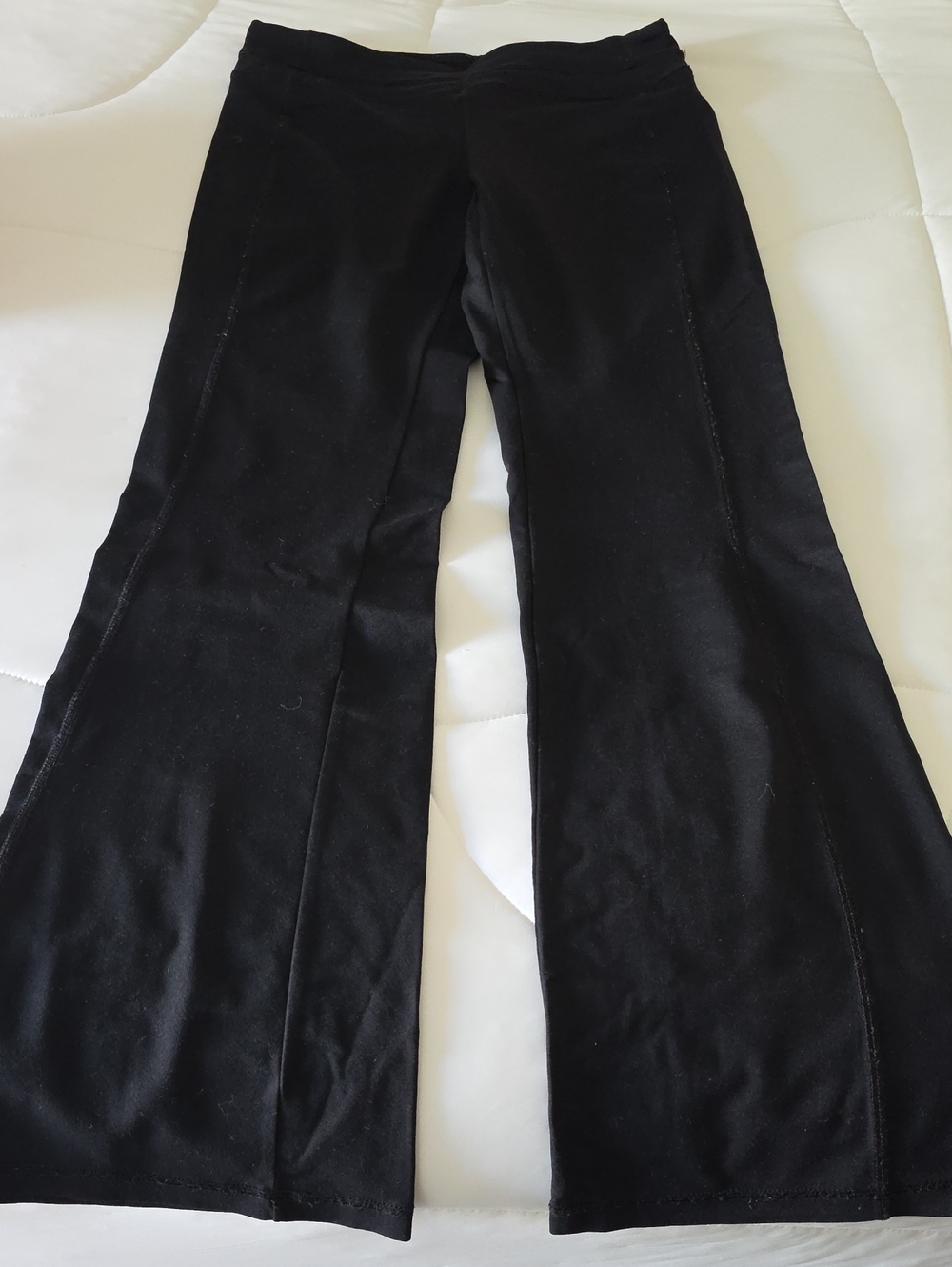 Bootcut Leggings With Wide Waistband
